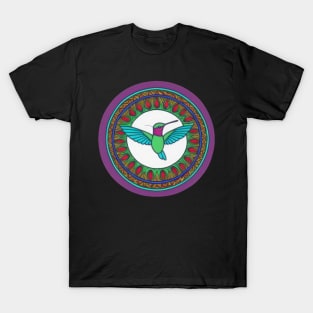 Hummingbird: Beautiful, Bright, & Colorful  | T-Shirt